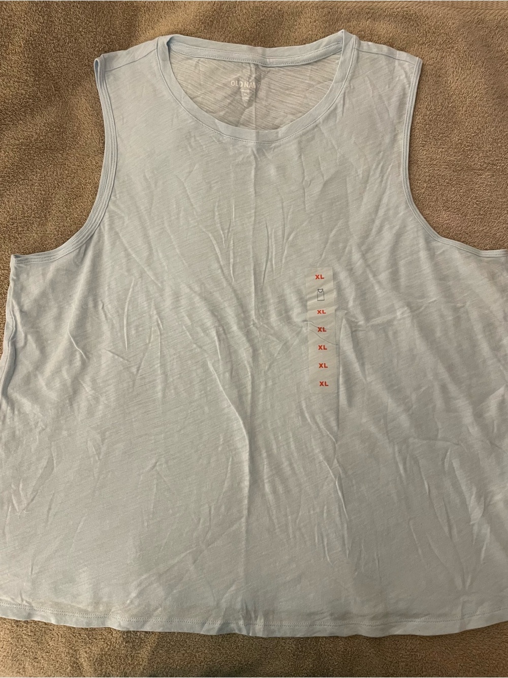 Old Navy Women’s Pale Blue Sleeveless Tank Top